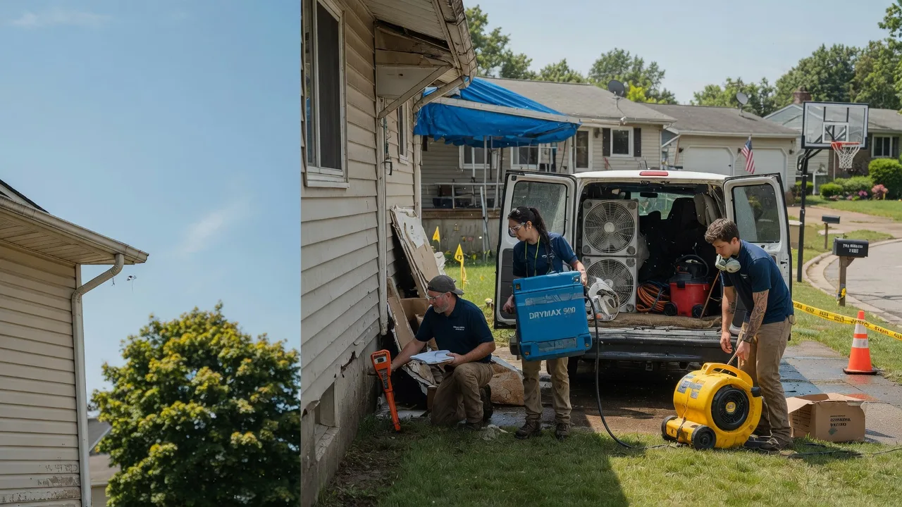 Ceiling Leak Cleanup in Auburn Hills, MI near me